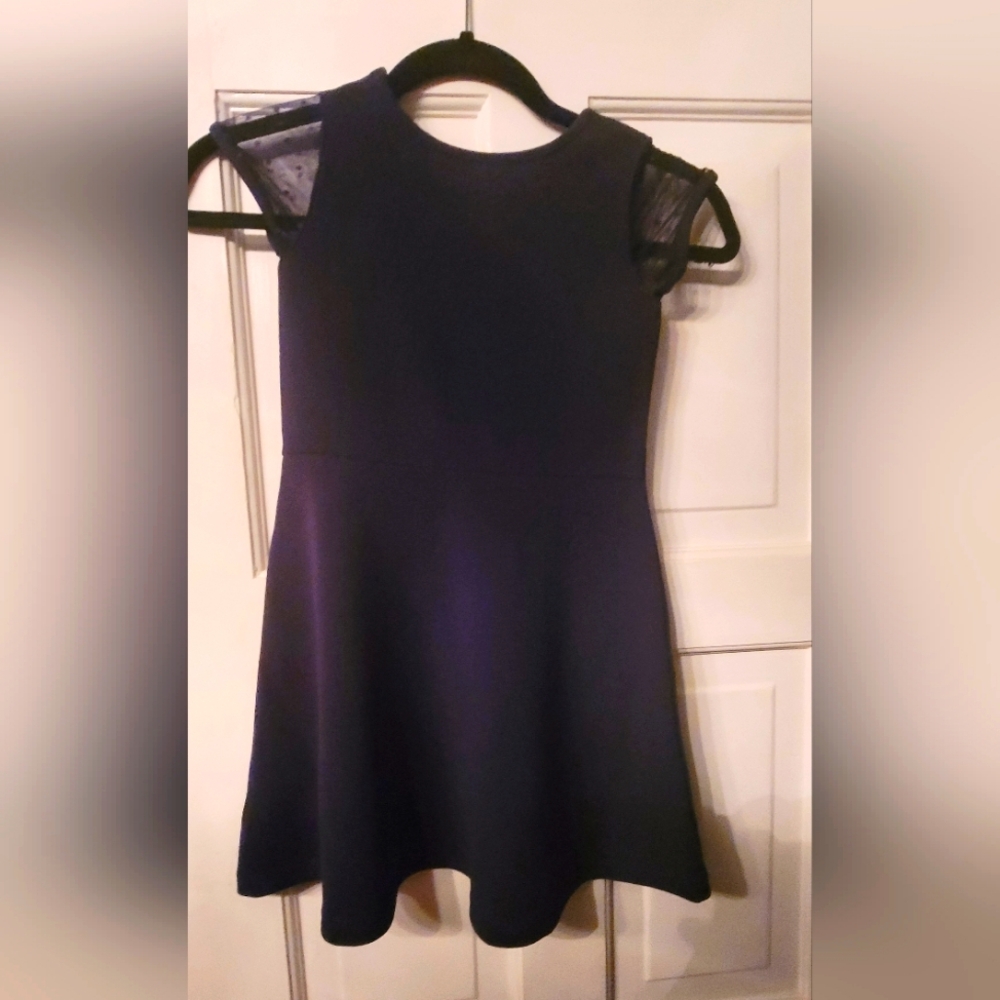 NWT Childrens Place Uniform School Party Lace Detail Dress Lot Of 2 Girls